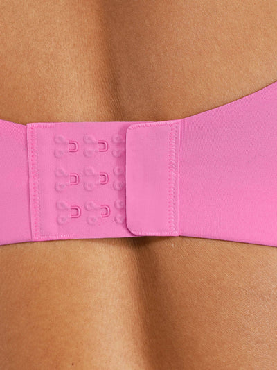 Feelingirl-Deep-V-Push-Up-with-Triple-Layer-Seamless-Design-Side-Support-&-Wide-Adjustable-Straps-Bra-Pink