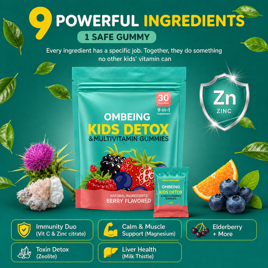 PureKids Detox & Multivitamin Gummies